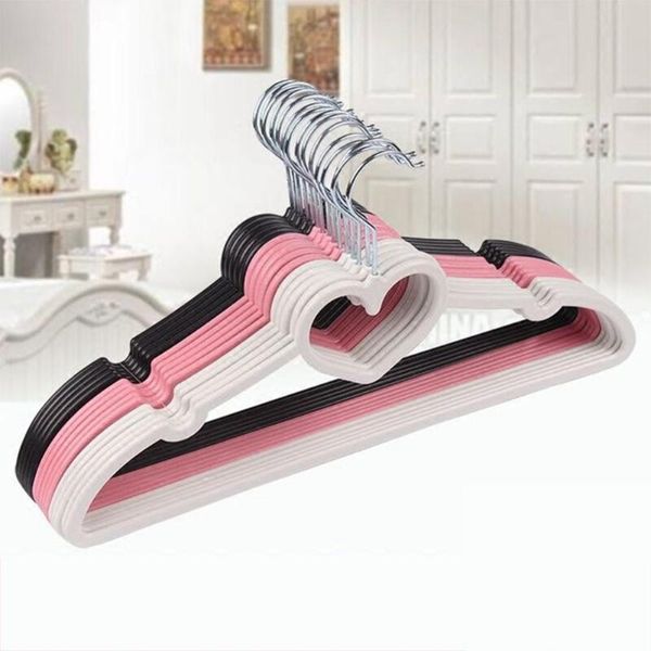 

laundry bags 10pcs multifunctional loving heart clothes hanger for adults kids