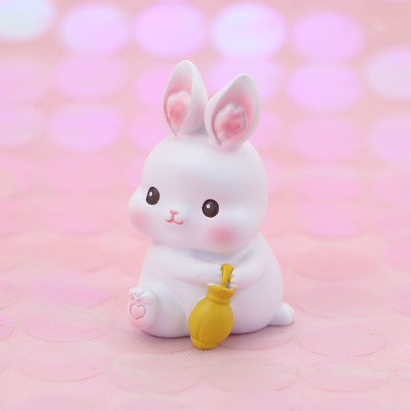 

mother's day gift net celebrity rabbit car interior accessories car ornaments creative baking children's birthday cake decoration