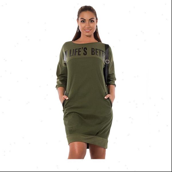 

2021 5xl 6xl letter print new women dresses large winter warm dress plus size women clothing casual elegant blue vestidos, Black;gray