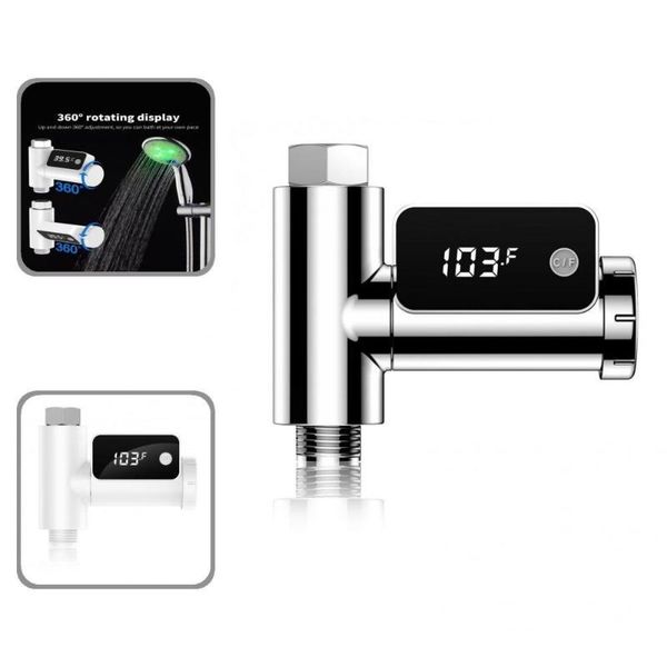 

bath accessory set high visibility anti-leaking led display water temperature monitor for