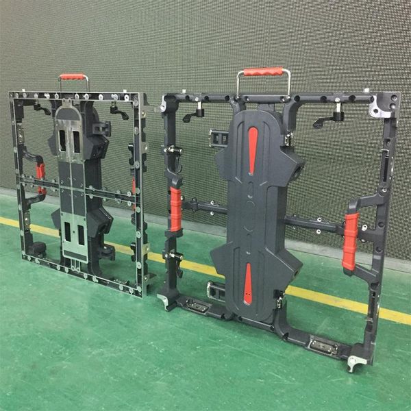 

display commercial rental led advertising screen panel 500x500mm size 6.25 pixel pitch case outdoor