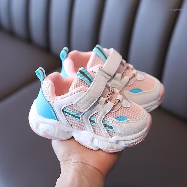 

spring autumn children shoes boys girls sport fashion breathable baby soft bottom non-slip casual kids sneakers, Black