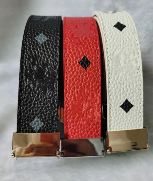 

2022 m buckle mens designer belts jeans casual belt mens plaid business belt, Black;brown