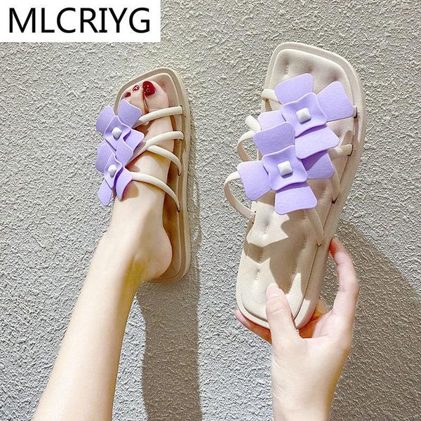 

sandals 2021 woman shoes summer fashion outdoor walking flat open toe beach women's comfortable casual slippers, Black