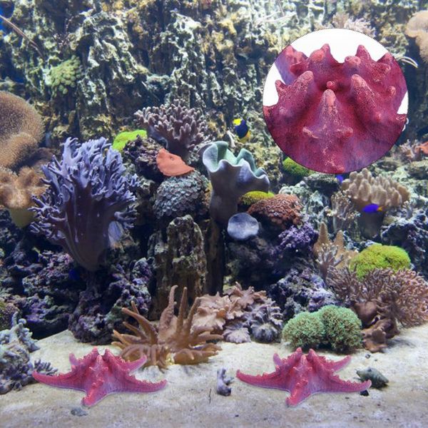 

decorations artificial coral lifelike fish tank fake landscape plants decor