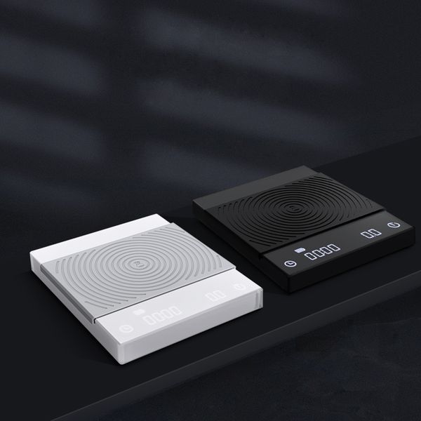 

timemore b22 black mirror basic electronic scale pour over espresso coffee scale smart scale automatic timing kitchen scales 2kg