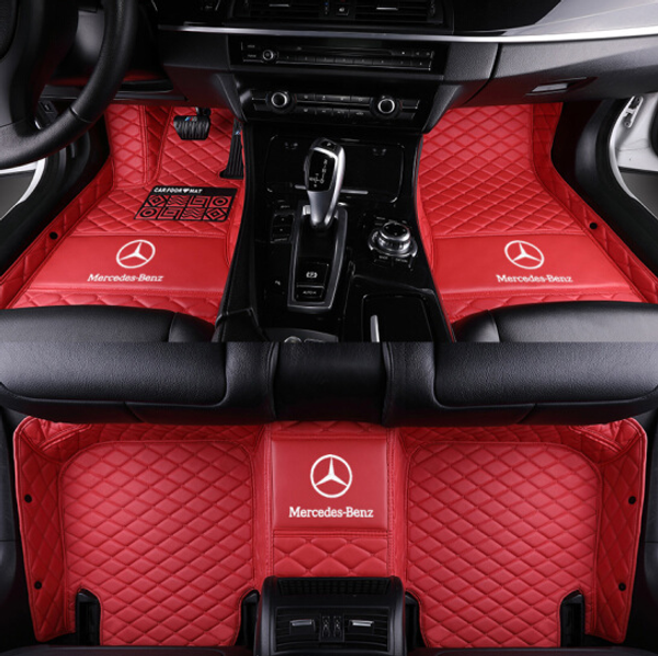 

wholesale brand new -- & for mercedes-benz 2004-2022 luxury waterproof front & rear liner car floor mats