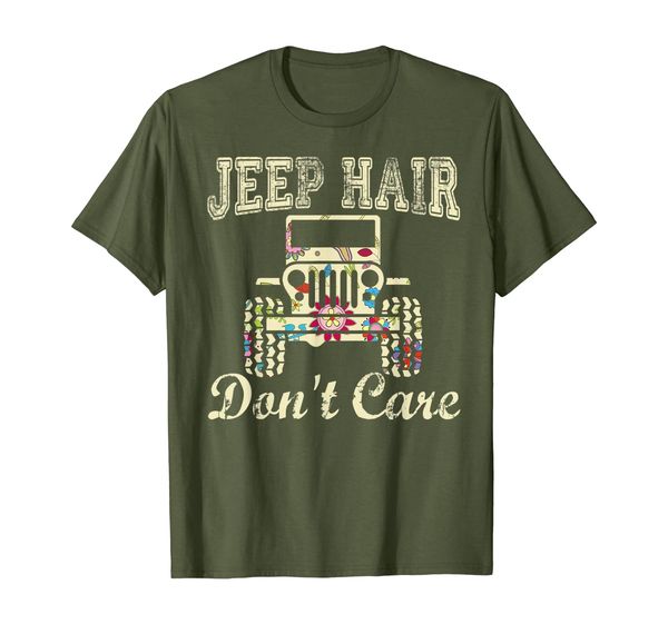 

Cute Tee Jeep-Hair Don't Care Gift Jeeps-Tee Distressed 70s, Mainly pictures