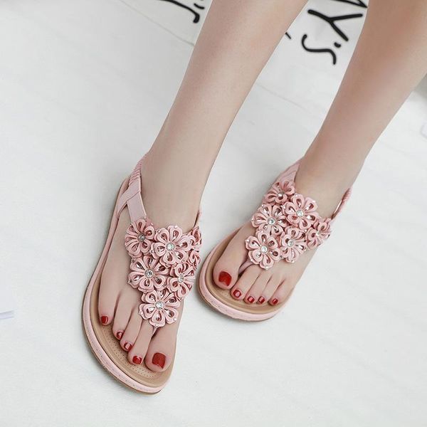 

sandals wedge ladies 2021 summer women shoes woman fashion large size, Black
