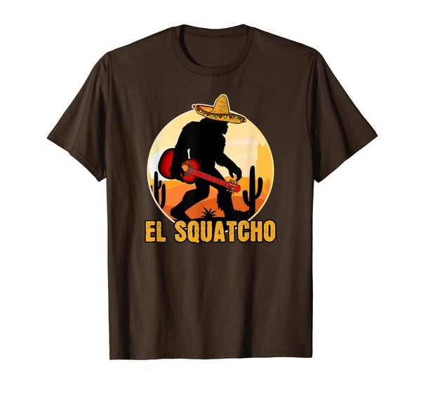 

El Squatcho T-Shirt Mexican Cinco de Mayo Sasquatch, Mainly pictures