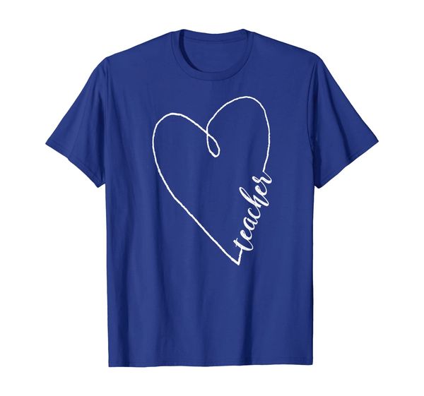 

teacher shirt heart gift, White;black