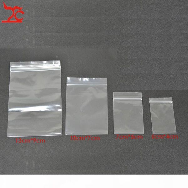 

wholesale 500pcs thick mini zip lock transparent plastic bag ziplock zip zipped lock reclosable poly bag coin jewelry packaging bag 0.12mm, Pink;blue