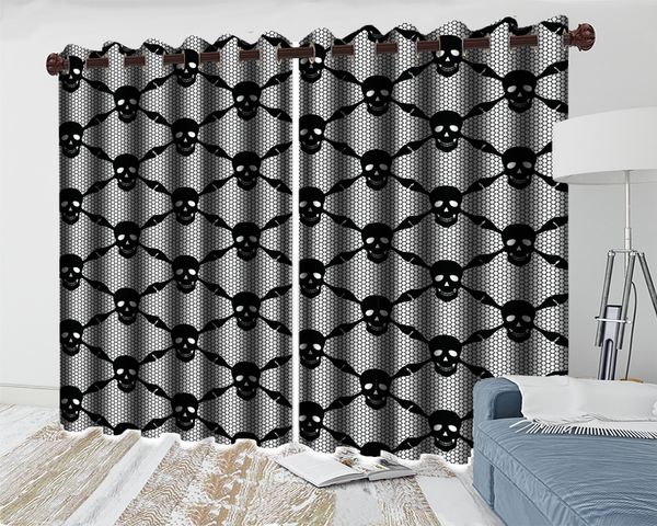 

beehive skull 3d curtain window 3d curtain design for bedroom interior decoration practical 3d blackout curtains