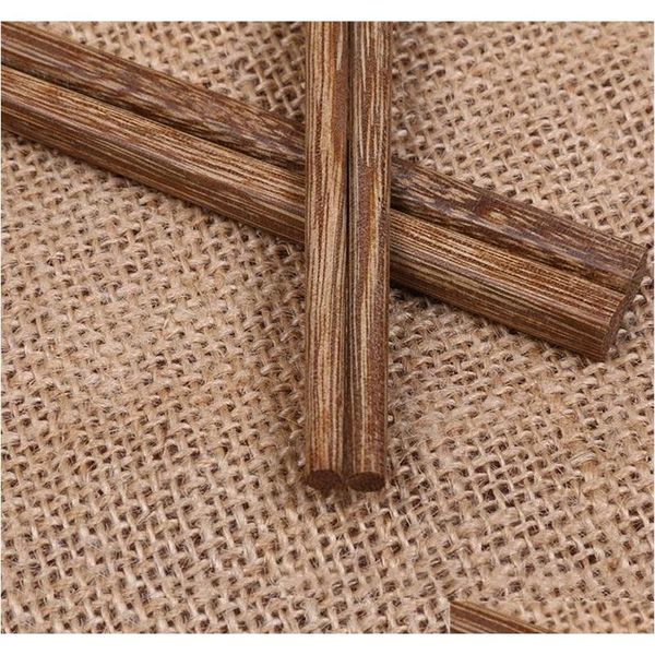 

natural wooden bamboo chopsticks health without lacquer wax tableware dinnerware hashi su jllkad warmslove