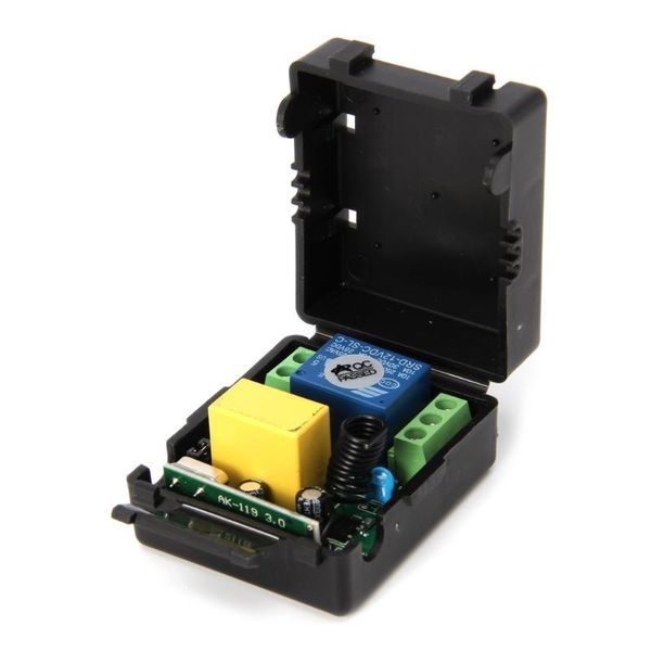 

remote controlers ac 220v 10a 1ch rf 315mhz wireless control switch receiver module + transmitter kit for intelligent home