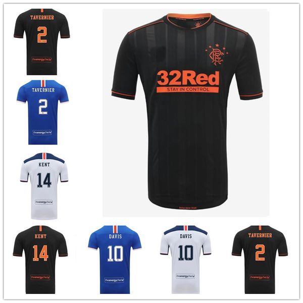 

KATIC GLASGOW DAVIS Soccer Jerseys 2020 21 MORELOS TAVERNIER MURPHY KENT JACK LAFFERTY ARFIELD RANGERS DOCHERTY Football shirt, Away kids