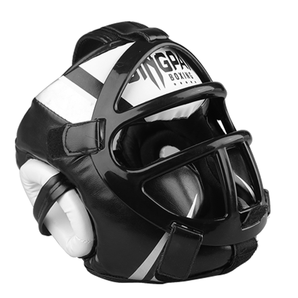 

tactical helmets quality pu leather boxing helmet head protectors child professional competition headgear mma muay thai kickboxing