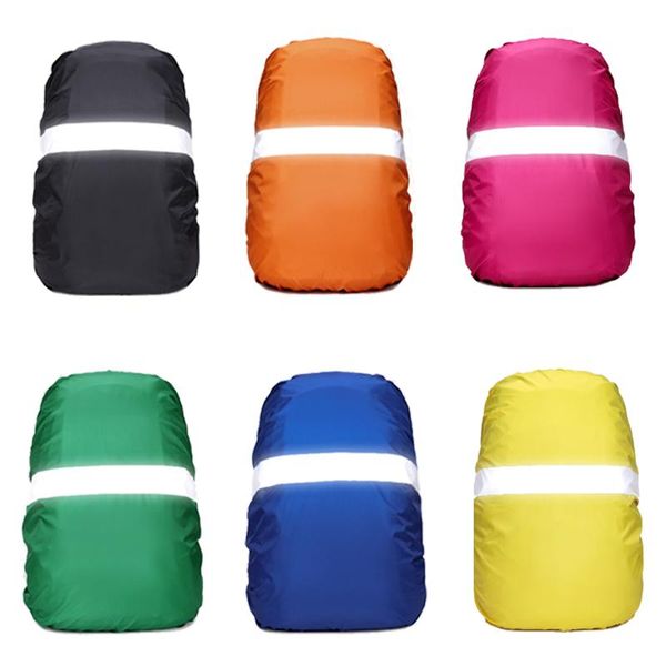 

outdoor bags reflective waterproof backpack 40-50l for camping hiking climbing anti-dust cover