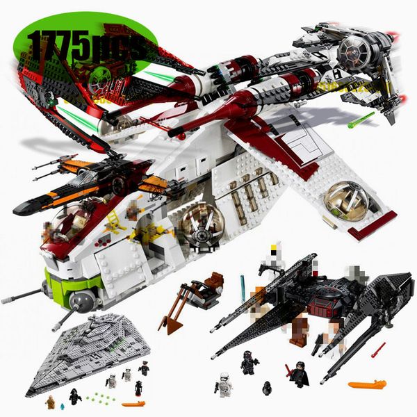 

20211 new compatible star 75240 75218-wars the rebel u wing fighter jets model building blocks bricks toys kids gifts
