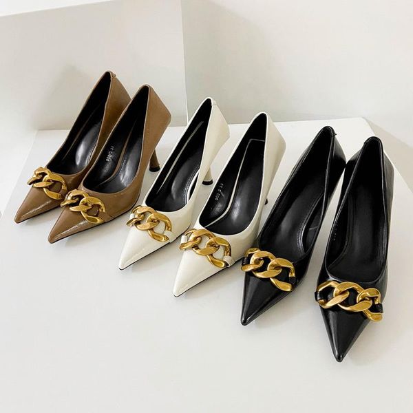 

dress shoes pumps fine heeled pointed wedge lace-up sandals ladies mary jane 2021 slip on fashion stiletto orange toe straps g, Black