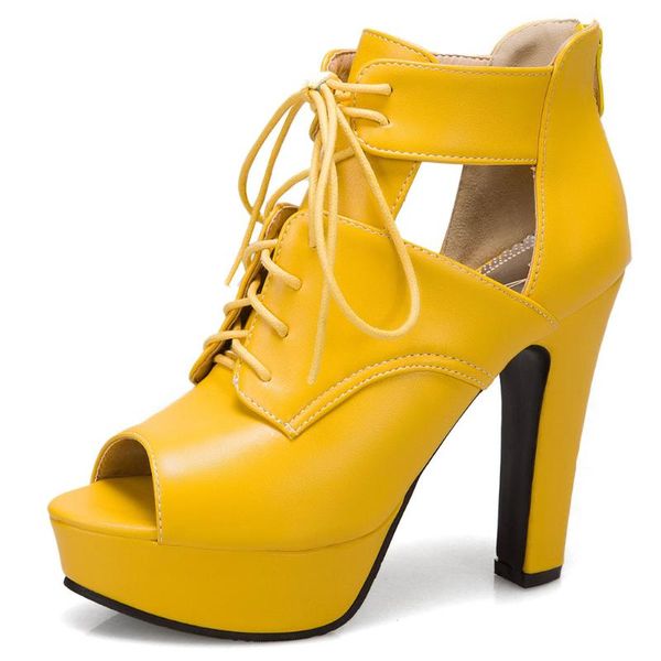 

sandals karin brand design women shoes 2021 open toe shoelace high heels hollow out summer party, Black