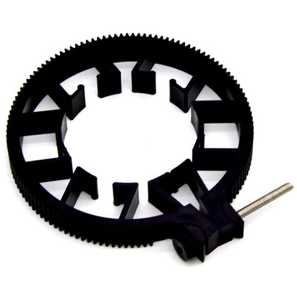 

lens adapters & mounts follow focus black camera accessory abs zooming belt gear ring clamp adapter 55-65mm durable 0.8 modulus for dslr