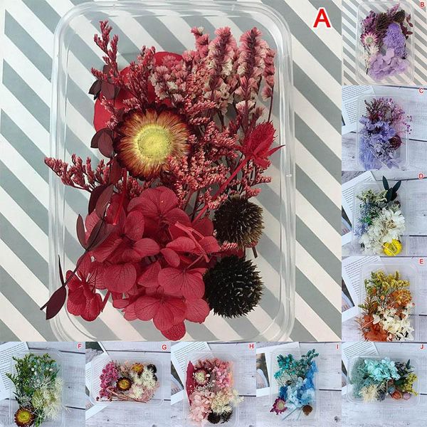 

1 box real mix dried flowers plant for resin jewellery dry plants pressed flowers making craft diy p frame accessories