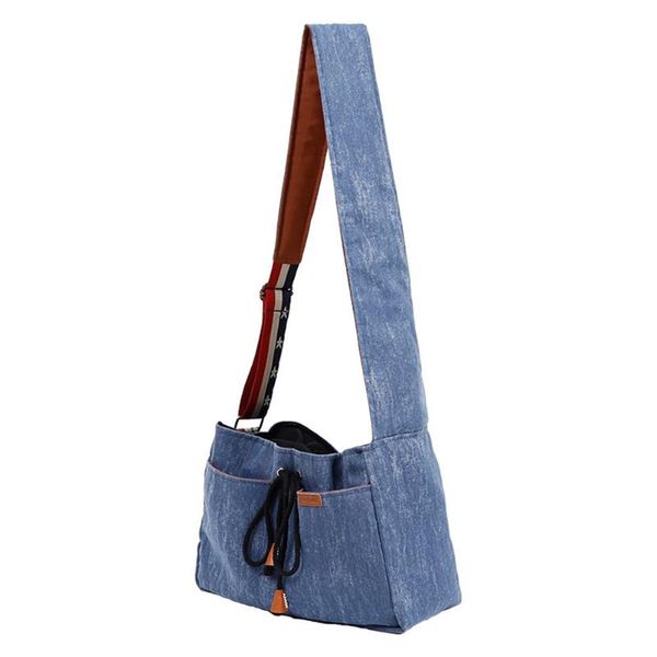 

dog car seat covers carrier bag cotton blend closing design outdoor wide safety pet sling adjustable travel soft hands-portable breatha