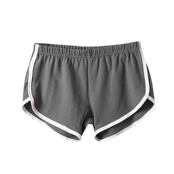 

women's shorts summer fashion home leisure sports various sizes solid color, White;black