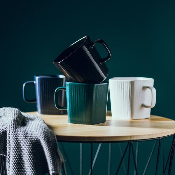 

mugs houmaid kitchen japan style drinkware originality lovers ceramics tea household creative milk coffee cup with handle 400ml