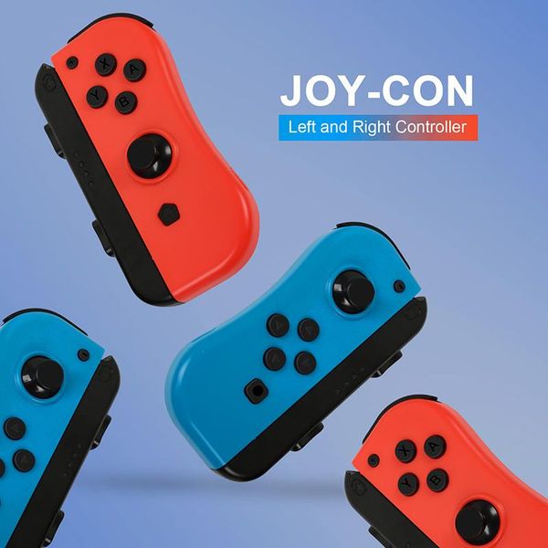 

game controllers & joysticks bonacell for switch joycon controller left right wireless gamepad joy con console support bluetooth