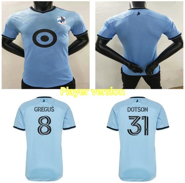 

21 22 minnesota united fc soccer jerseys player version reynoso gregus dotson metanire lod amarilla football shirts abila hayes hansen hkfkb, Black;yellow