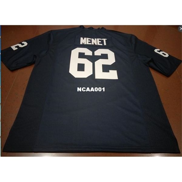

668#62 white navy michal 668et penn state nittany lion alumni college jersey size s-4xl or custom any name or number jersey, Black