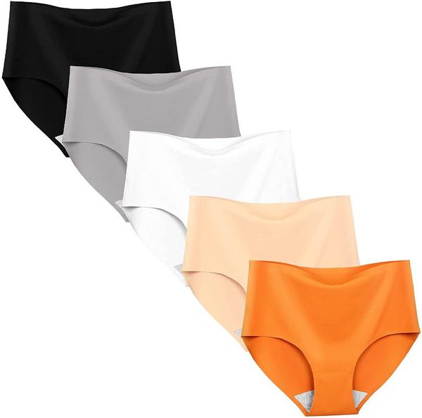 

women's panties womens underwear seamless for women packs no show ladies, Black;pink