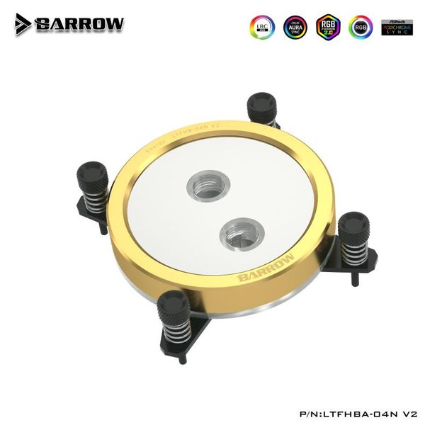 

fans & coolings barrpw intel 115x real gold limited edition cpu water block for platform ltfhb-04n v2