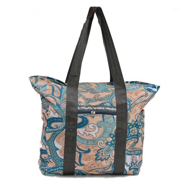 

duffel bags travel bag waterproof nylon luggage with strap fashion large capacity portable1