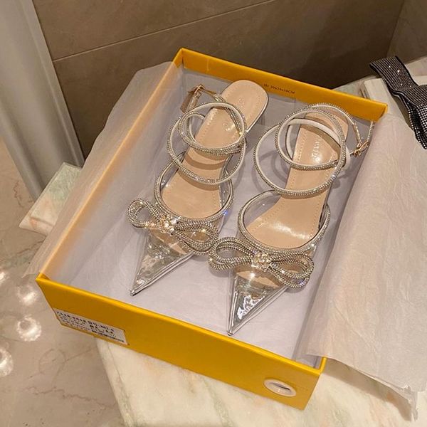 

dress shoes comemore spring autumn women's fashion butterfly-knot narrow band bling patchwork cross-tied crystal pointed toe pumps, Black