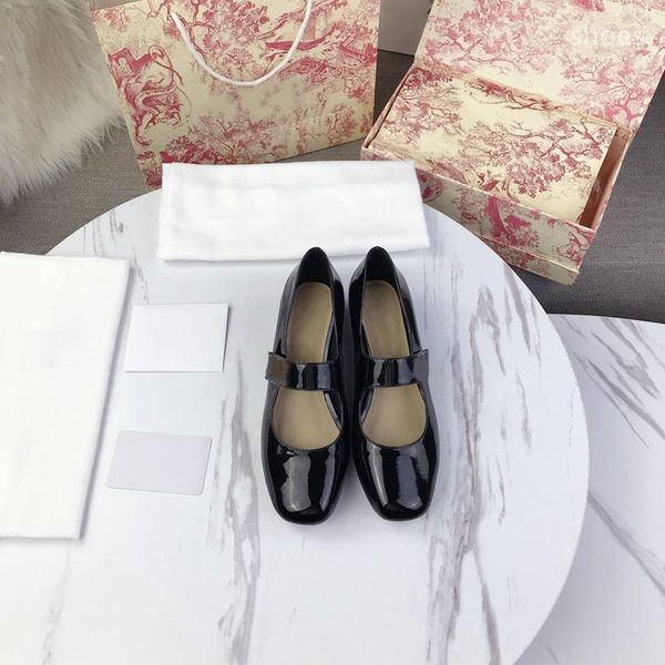 

the new 2021 dress shoes party office universal high heels fashion versatile ladies shoes luxury designer design ehr, Black