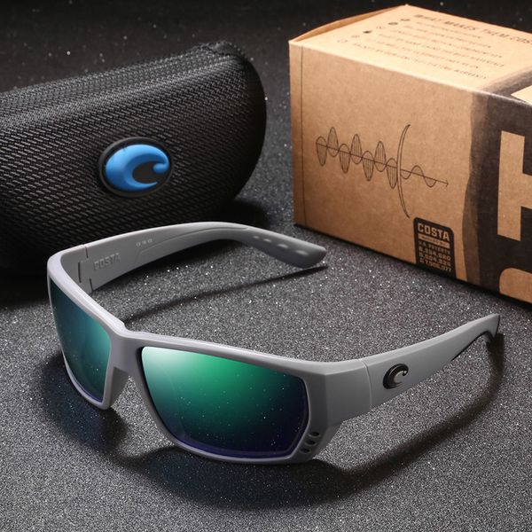 

vintage polarized sunglasses men tuna alley brand square eyewear accessory male costa driving goggles for men/women oculos, White;black