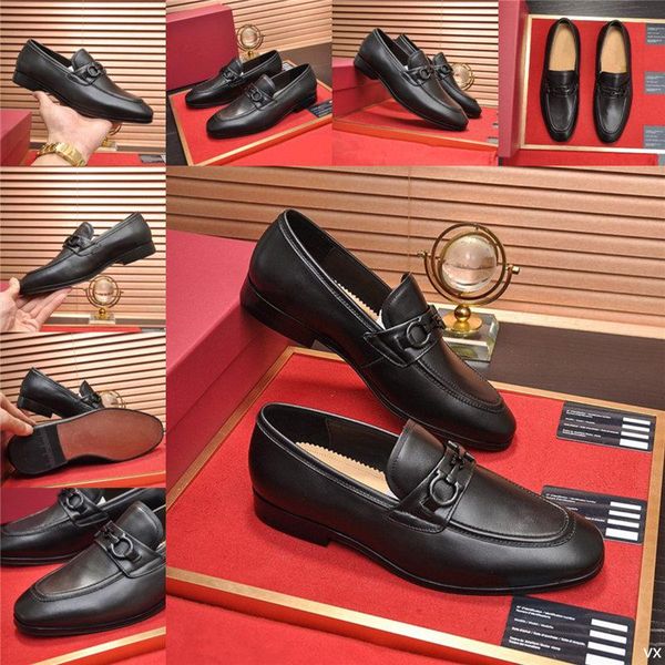 

q4 mens formal shoes genuine leather lace up cap toe pointed italian style 2019 dress shoes wedding office oxford shoes for men 11, Black