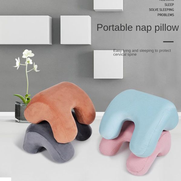 

pillow students worker office nap u-shaped memory foam sleeping neck
