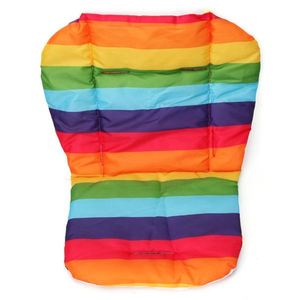 

stroller parts & accessories baby thicken cotton mat stripe cushion seat pad bb car accessory