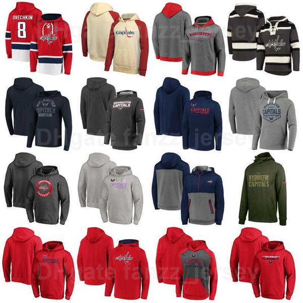

washington capitals hoody jackets pullover hockey 77 tj oshie hooded 92 evgeny kuznetsov hoodies 74 john carlson sweatshirts henrik, Black