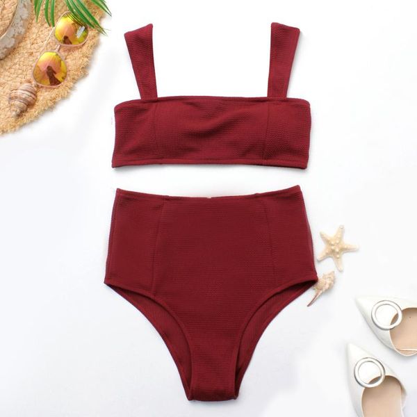 

summer women micro bikini set push up swimwear solid beach bathing suit brazilian high waist swimsuit for girls bikini swimsuit