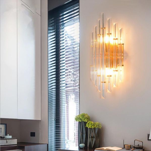 

wall lamps lamparas de techo colgante moderna blue light bed lamp wood bedroom corridor living room