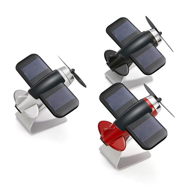 

car air freshener solar aircraft model decoration creative simulation alloy interior