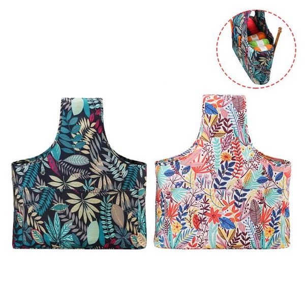 

storage bags knitting yarn bag travel tote organizer