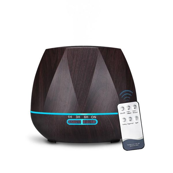 

500ml remote control air humidifier essential oil diffuser humidificador mist maker led aroma diffusor aromatherapy