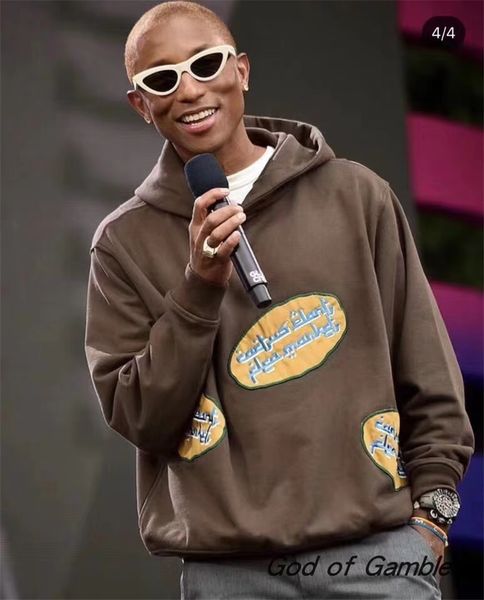 

new 2021 20ss latest hip hop kanye cpfm.xyz arabic brown hoodie men women fashion pullover sweatshirts ajtr he9d, Black