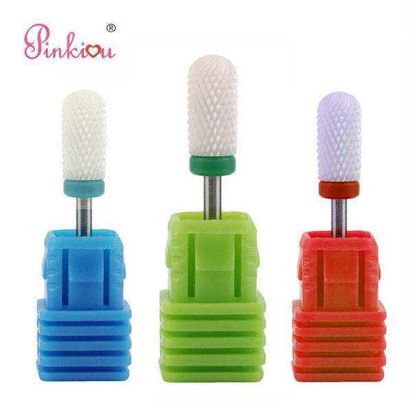 

nail art kits ceramic drills for acrylic nails bit tool electric smooth rotary file 3/32 apparatu pedicure calluses remover